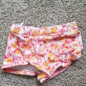 Zara floral shorts